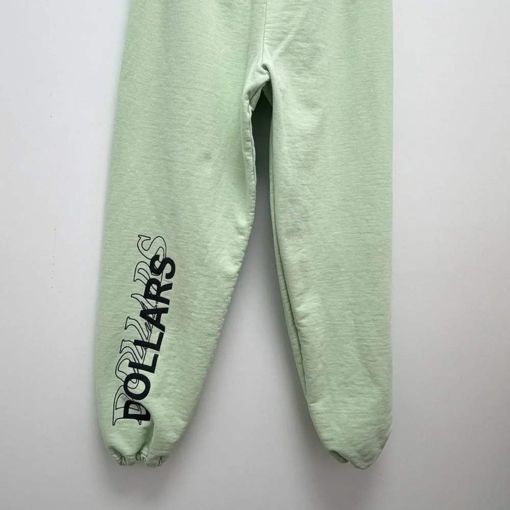 The Mayfair Group It Costs Zero Dollars Sweatpants Green Size Small/Medium